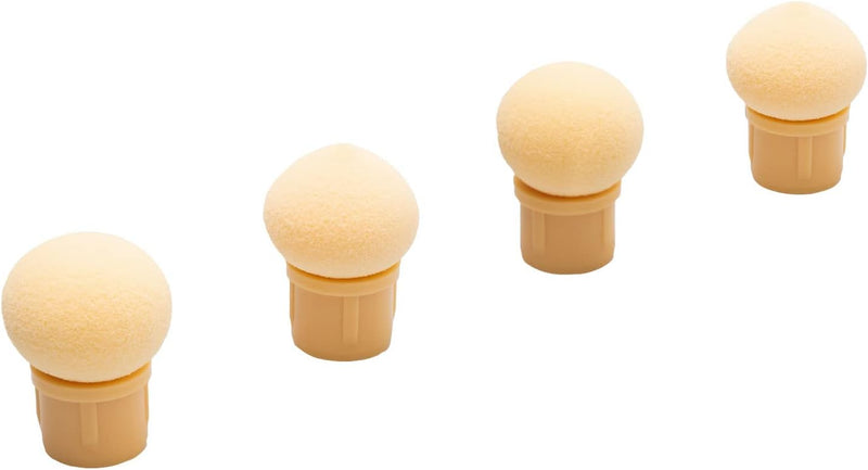 Dual Ended Sponge Applicator Pen - Portable Dimensions - Buffs Pigments, Glitters and Flakes - Gradient, Ombre Effect, DIY Nail Art Tool - 4 Replacement Heads - Vegan and Cruelty Free