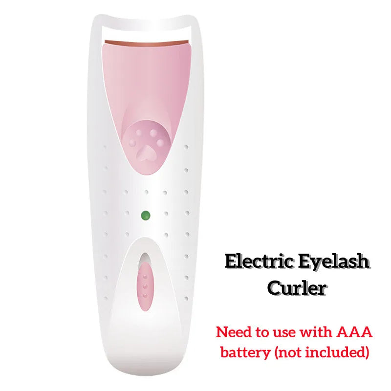 Electric Eye Lash Perm Eyelashes Clip Eyelash Curler Device Electric Heated Eyelash Curler Longlasting Curler Makeup Beauty Tool