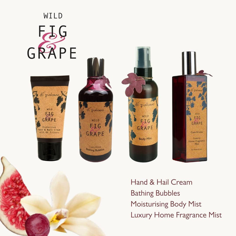 Vegan Wild Fig & Grape Handcare Essentials Collection. 240Ml Hand Soap & Hand & Body Loton. Luxury Hand Wash & Hand Cream. Pamper Gifts for Women. Vegan Hand & Body Moisturiser. Vegan Gifts.