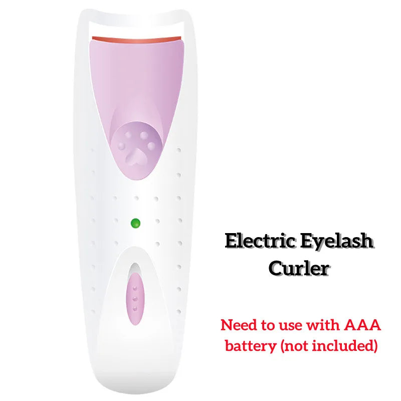Electric Eye Lash Perm Eyelashes Clip Eyelash Curler Device Electric Heated Eyelash Curler Longlasting Curler Makeup Beauty Tool