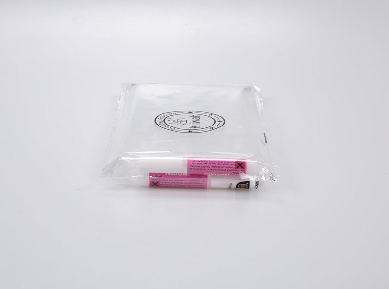 120Pcs French Manicure False Nails Square, Short French Tip False Nails, Full Cover Transparent Press on Nails Stick on Fake Nails for Women Girls Nails Art (White)