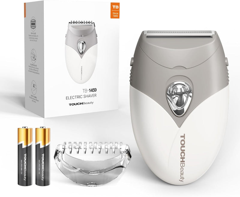 2025 Upgrade Electric Shaver for Women, Razor Cordless for Silky & Smooth Skin, Wet/Dry, Best for Travel Gray