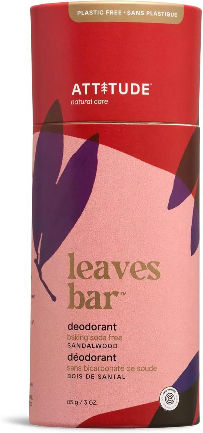 Natural Deodorant, Aluminum-Free, Odor Control & Long Lasting, Nourishing Ingredients, Castor and Jojoba Oils, Baking Soda-Free, EWG Verified, for Men and Women, Herbal Musk, 85G