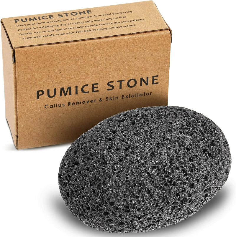 Pumice Foot Stone 1 Pcs - Pedicure Scrubber - Foot File and Callus Remover for Skin Exfoliation