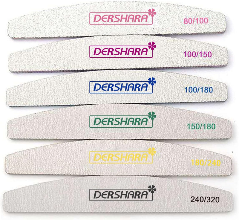 Professional Nail File Double Sided Grit 240/320 Buffer Emery Board Manicure Tools for Nail Grooming and Styling, Acrylic Gel Nail Buffer File Block Nail Polisher - 15 Pcs (240/320)