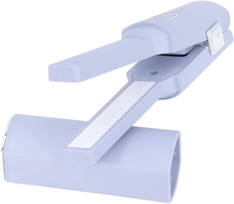 Portable Hair Straightener for Straight Curly Hair, Mini Hair Iron with Fast Heating Rechargeable Flat Iron Ideal Straighteners for Home and Travel Irons (Gray)