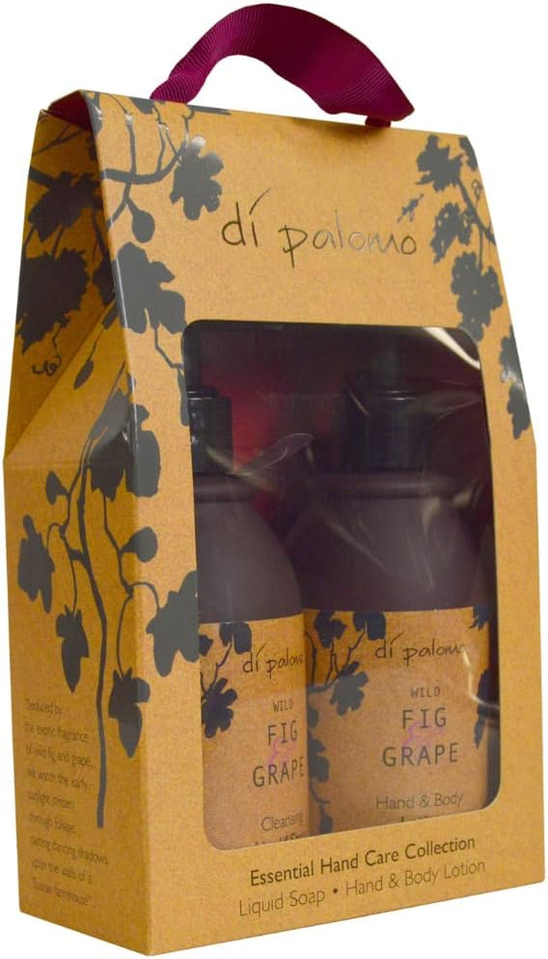 Vegan Wild Fig & Grape Handcare Essentials Collection. 240Ml Hand Soap & Hand & Body Loton. Luxury Hand Wash & Hand Cream. Pamper Gifts for Women. Vegan Hand & Body Moisturiser. Vegan Gifts.