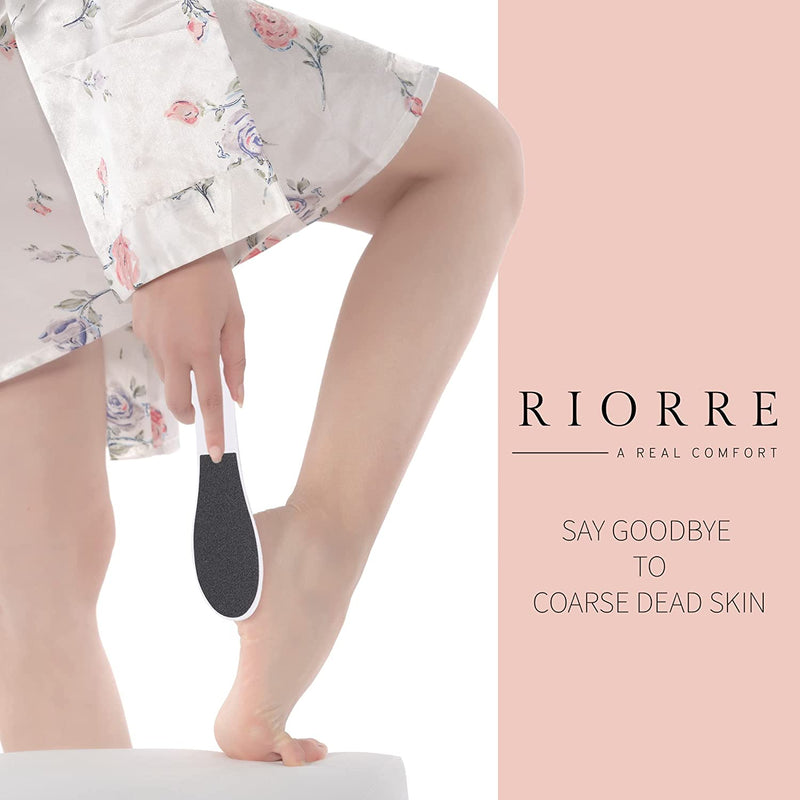 Professional Foot Files for Hard Skin - Premium 3 in 1 Pedicure Foot File, Scrubber and Foot Scraper for Soft & Smooth Heels