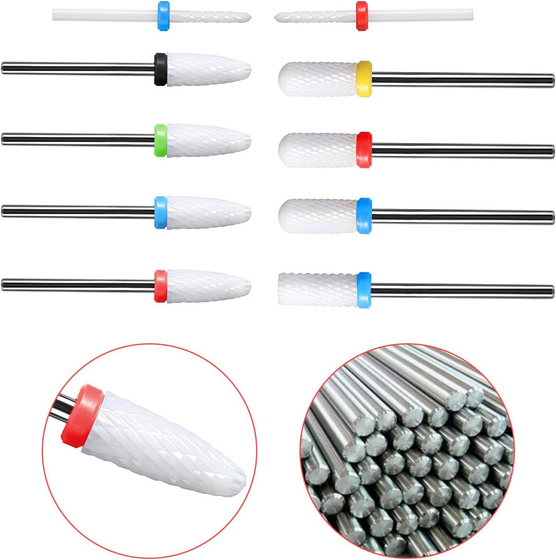 Wanmu Professional Ceramic Nail Drill Bits