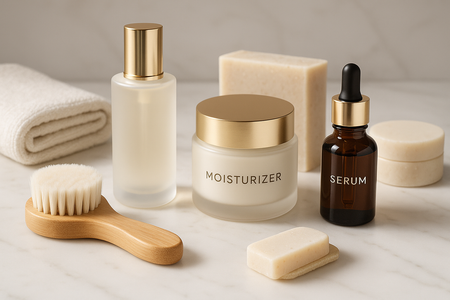 create a image with products for Personal Care premium