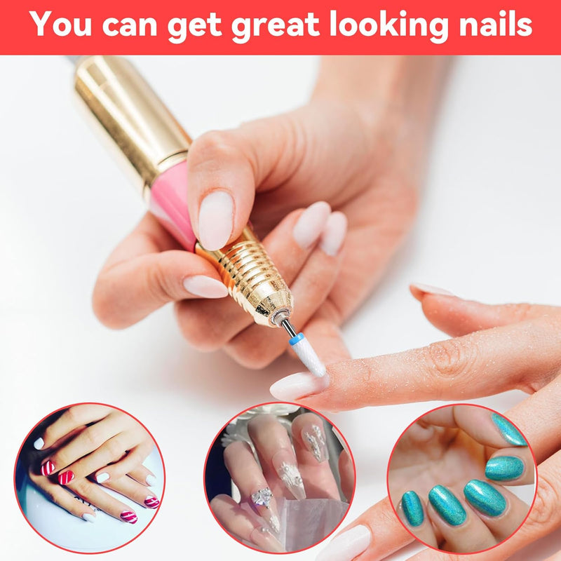Wanmu Professional Ceramic Nail Drill Bits