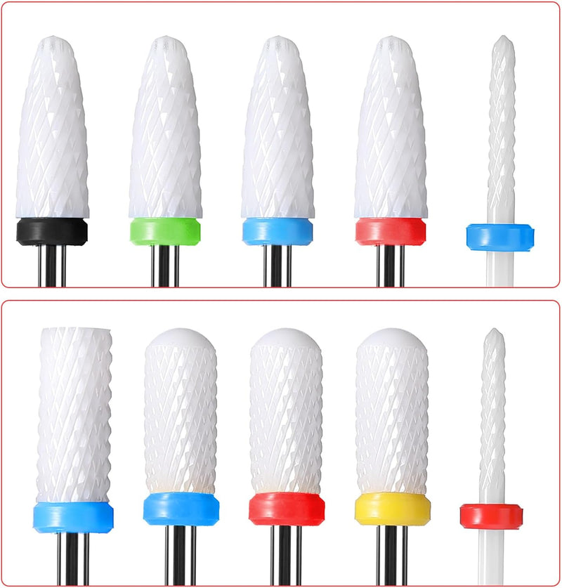 Wanmu Professional Ceramic Nail Drill Bits
