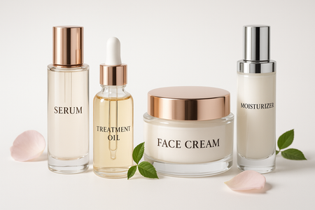 produtos de skincare premium